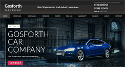 Desktop Screenshot of gosforthcarcompany.co.uk