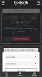 Mobile Screenshot of gosforthcarcompany.co.uk